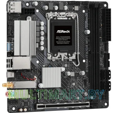 Материнская плата ASRock B760M-ITX/D4 WiFi картинка 3